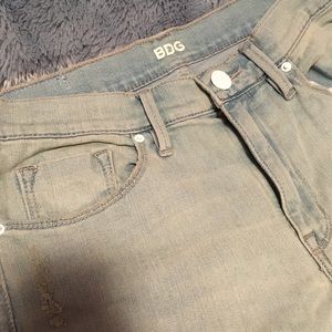 Urban outfitters high rise light wash skinny jeans